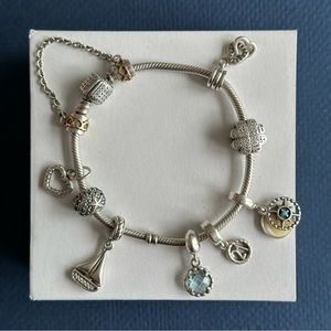 Pandora Bracelet with Charms